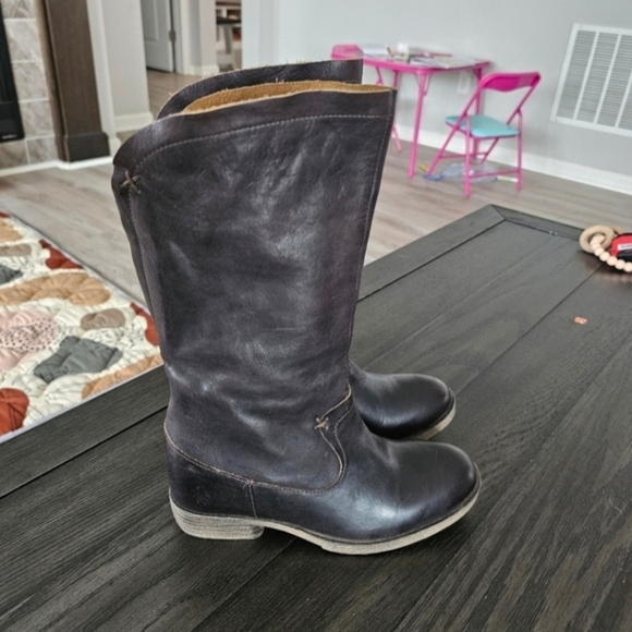 Fly London Tall Leather Boots - Picture 4 of 7